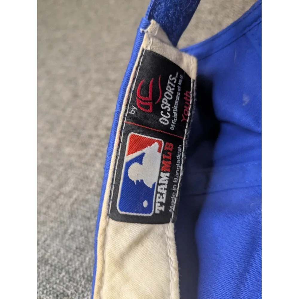 Texas Rangers Team MLB OC Sports Youth Strapback Hat Blue Baseball Sports Cap